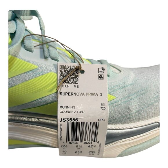 Adidas Supernova Prima 2 Green Women’s Running Shoes Sz 10 JS3556 New w/ Tags￼ - Picture 8 of 8